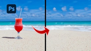 Photoshop - Remove objects using Content Aware Fill + Clone Stamp tool