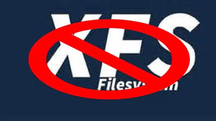 XFS = NoGo | It crashed!