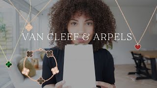 VAN CLEEF & ARPELS DOUBLE NECKLACES UNBOXING | 🤍FIRST IMPRESSION