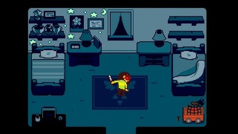 DELTARUNE Chapters 1-4 Snowgrave/Weird route playthrough no commentary