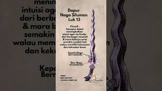 Ricikan Keris Naga Siluman Luk 13 #ricikan #keris #naga #siluman #sanggarpermakultur #yogyakarta