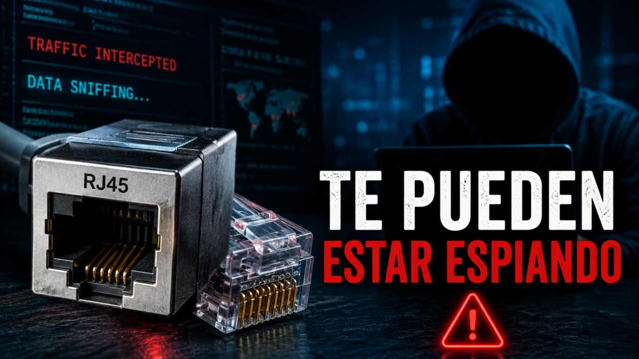 La NSA creó un RJ45 para espiar  👀 Historias reales que parecen ciencia ficción