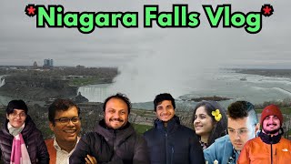 The Gulabi sadi dance at Niagara falls | ft. Vidit, Sagar, Vedika, Surya, Daniele, Asim, Nandhini