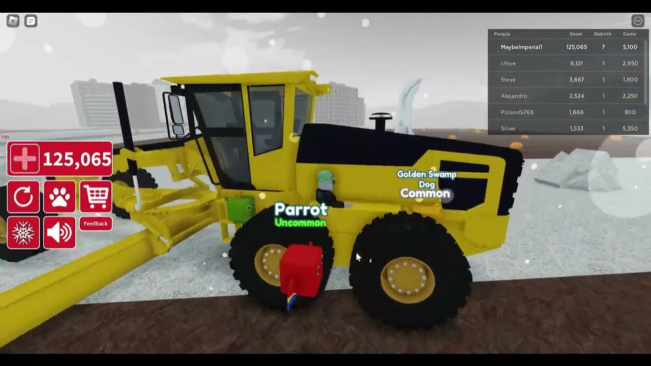 Snow Plow Simulator in Roblox 4 - YouTube