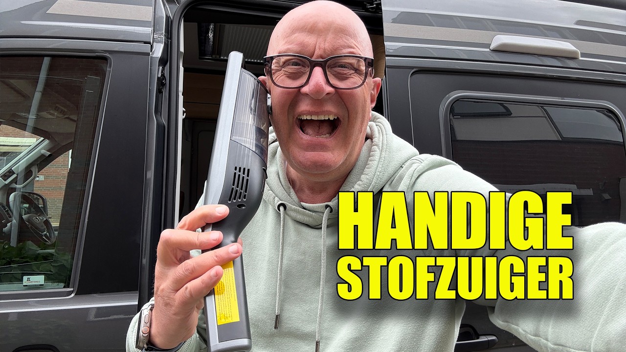 Deze COMPACTE campingstofzuiger is een beest! - Campingtrend