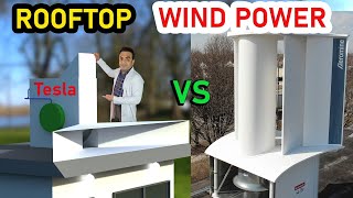 Rooftop Tesla Turbine Vs Aeromine Wind Power