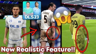 NEW REALISTIC FEATURE!! Dream League Soccer 2023 New Realistic Update • Mud & Dust in Players Kit screenshot 2