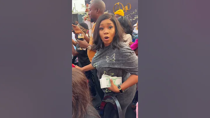 WUMI TORIOLA AT OKIKI AFOLAYAN 40TH BIRTHDAY PARTY 🎉 #viralvideo #nollywood #okiki #shorts #short