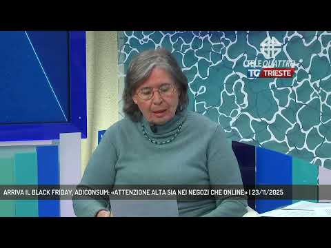 ARRIVA IL BLACK FRIDAY, ADICONSUM: «ATTENZIONE ALTA SIA NEI NEGOZI CHE ONLINE» | 23/11/2025
