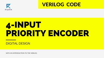 4-input priority encoder Verilog | 4.45 HDL of four-input priority encoder D[3] has highest priority