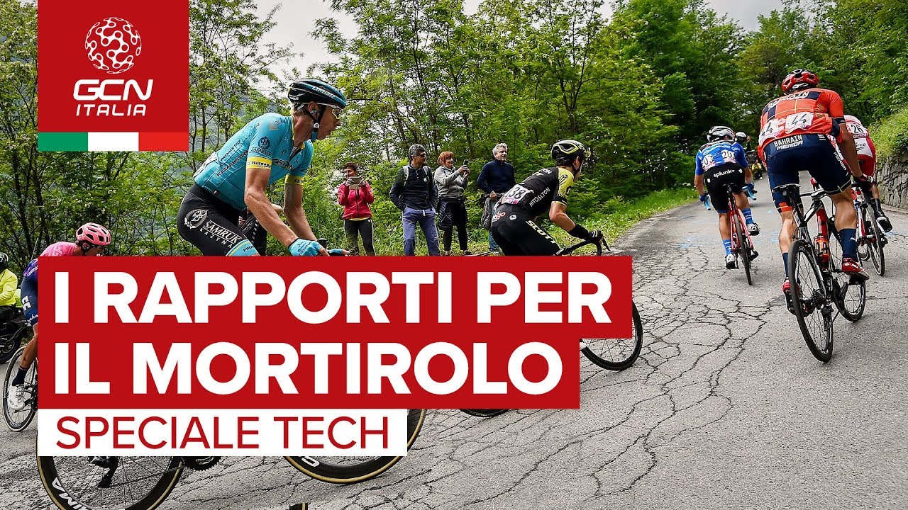 I rapporti utilizzati dai PRO per scalare il Mortirolo - YouTube