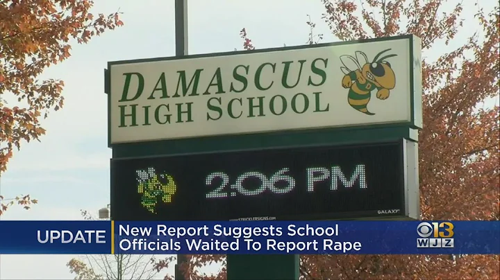 New Report Suggests School Officials Waited To Report Damascus Rape