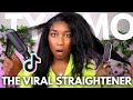 I Bought The Viral TikTok Tymo Straightening Brush! Review Type 4 Natural Hair