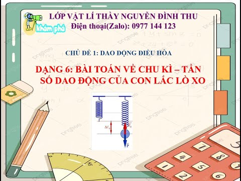 Video VẬT LÍ 12 - BÀI TOÁN VỀ CHU KÌ - TẦN SỐ DAO ĐỘNG CỦA... - youtube