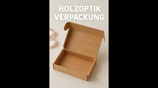 Präsentkarton in Holzoptik: Innenmotv & Praxistipps