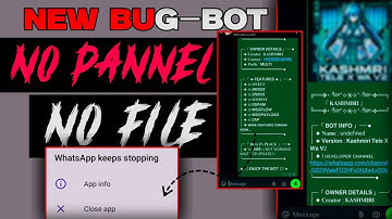 Create Powerful Bug Bot For WhatsApp in Telegram 2025 | @mraja-mods