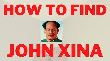 How to find "John Xina" in PTFS