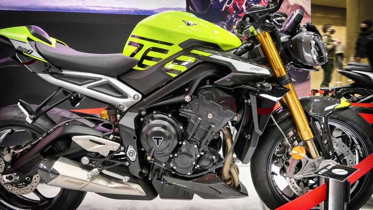 TRIUMPH ストリートトリプル765 Moto2 エディション - YouTube