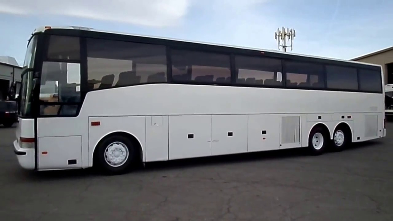 Used Bus For Sale - 1998 Van Hool T2145 Highway Coach C43057 - YouTube