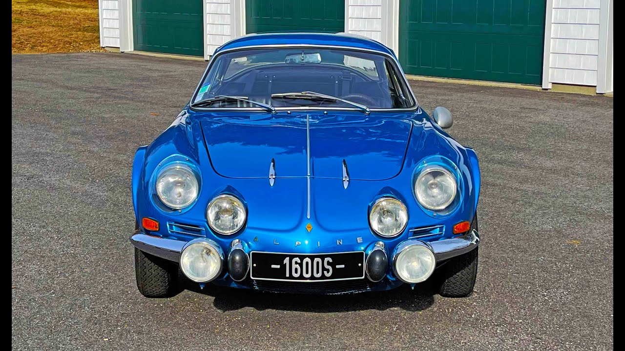 1970 Alpine A110 1600S - YouTube