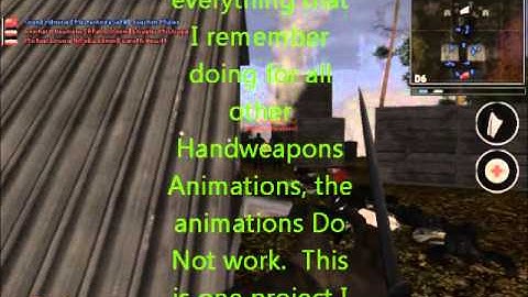 Bf1942 mini-mod HTroop - MasterKnife Set Troubleshooting