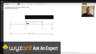 G Is Between E And H And F Is The Midpoint Og Eg If Fg 8 And Fh 11 Find Eh Wyzant Ask An Expert