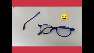How To Fix Broken Glasses Arm with a 3D printer