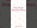 Clay bead bracelets Pastel edition 🌸🩷🌷 #beads #claybeads  #viralvideo #shortsfeed #fyp #bracelet