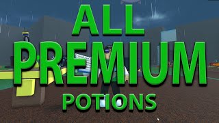 All Premium Potions Wacky Wizards Roblox Potions P1 to P178 Ultimate Guide