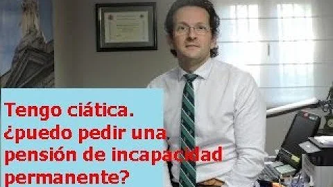 ¿Es la ciática una discapacidad?