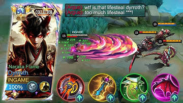 I FINALLY FOUND PERFECT LIFESTEAL HACK FOR EXP LANE DYRROTH (EXPLAINED TIPS TUTORIAL)