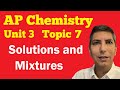 AP Chemistry Unit 3 Section 7 Quiz
