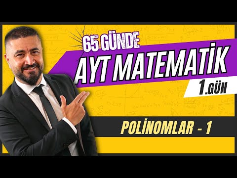 Polinomlar 1 | 65 Günde AYT Matematik Kampı 1.Gün | 2024 | Rehber Matematik