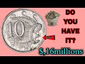 Rare high valueable Australian 10 pence coin MILLIONS dollars coin Elizabeth.....