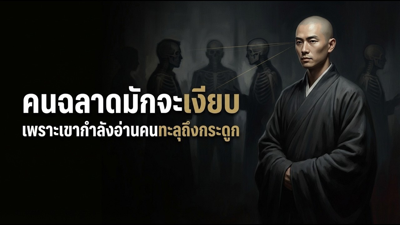 คนฉลาดมักจะเงียบ เพราะเขากำลัง 'อ่านคน' ทะลุถึงกระดูก
