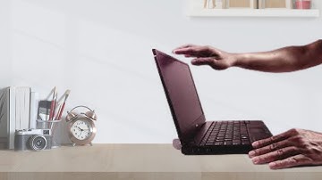 ASMR how to properly open and close a laptop lid