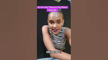 One Kikuyu Verb 19 Tenses Kikuyucontent Kikuyuwithwanjiru Kikuyulanguage Languagelearning 
