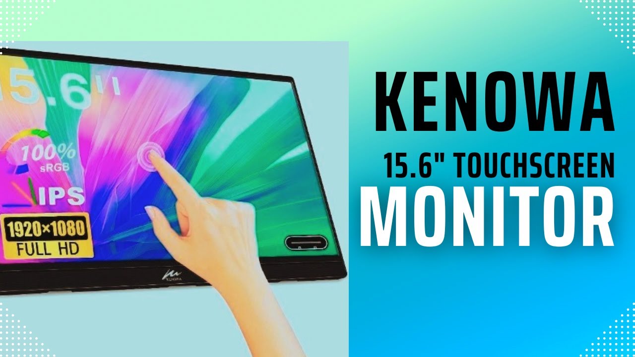 Kenowa タッチポータブルモニター 15.6インチ 1920 * 1080 Amazon.co.jp: 15.6インチ モバイルモニター Kenowa モバイル