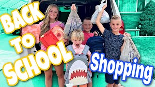 Back to School Shopping with 4 Kids