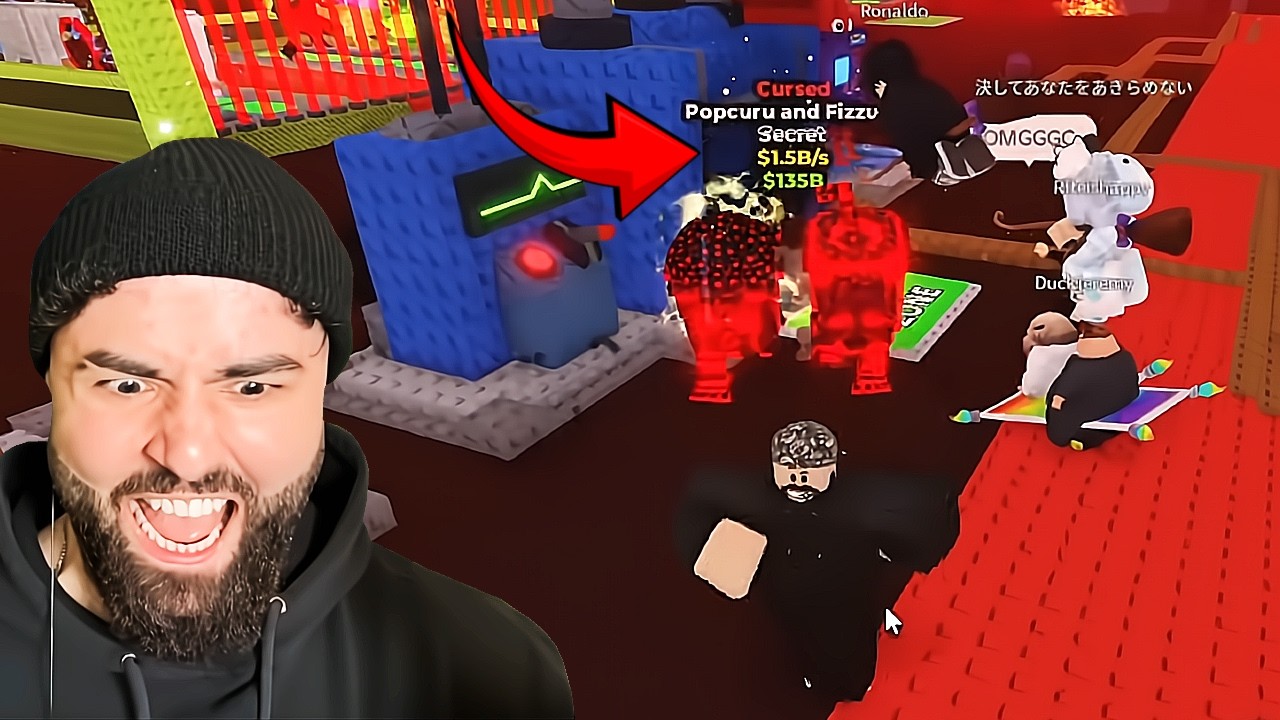 Steal a brainrot HUGE FUSE + my own ADMIN ABUSE