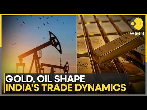 India's Gold Import Plunge: Engineering, Petroleum, Chemicals Drive Export Growth | WION News