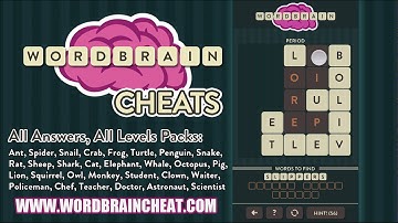 WordBrain Elephant 10 Cheats | WordBrain Cheats | Elephant 10 Answer