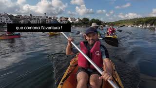 MENORCA DIA 10. Navegant per Addaia. Kayak a Menorca.