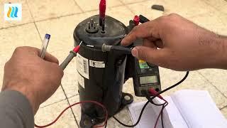 How To Find Compressor Common, Start Run With Multimeter Hvac Tutorial Urduhindi