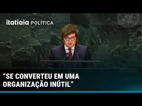 MILEI CALLS UN A 'USELESS ORGANIZATION' AT GENERAL ASSEMBLY OPENING