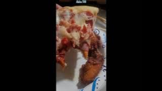 Ordered Numero Uno Pizza And Wings For Dinner