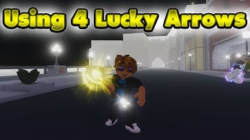 [YBA] Using 4 Lucky Arrows in 1 video