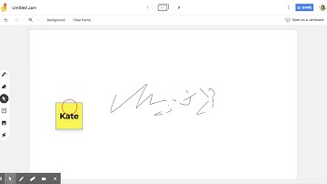 How To Use Google Jamboard Tools