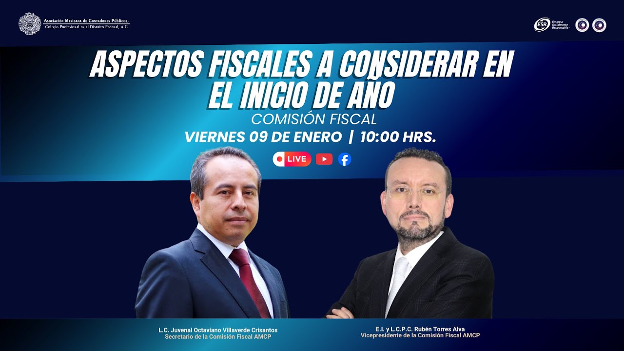 Aspectos fiscales a considerar en el inicio de año