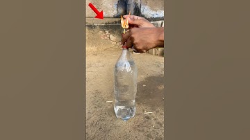Rocket Vs Water Bottle #rocket #crackers #firecracker #firecrackers #shorts #shortsfeed #diwalibomb